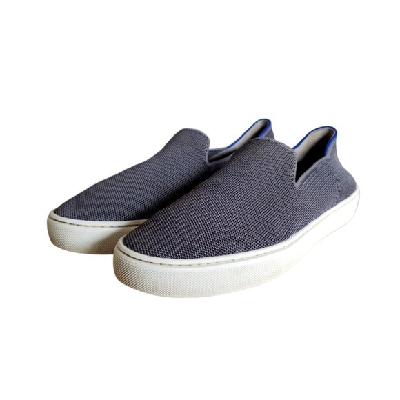 Rothys Women's Shoes Size 8.5 Flats Comfort Slip On The Sneaker Casual Gray Blue - Picture 1 of 11